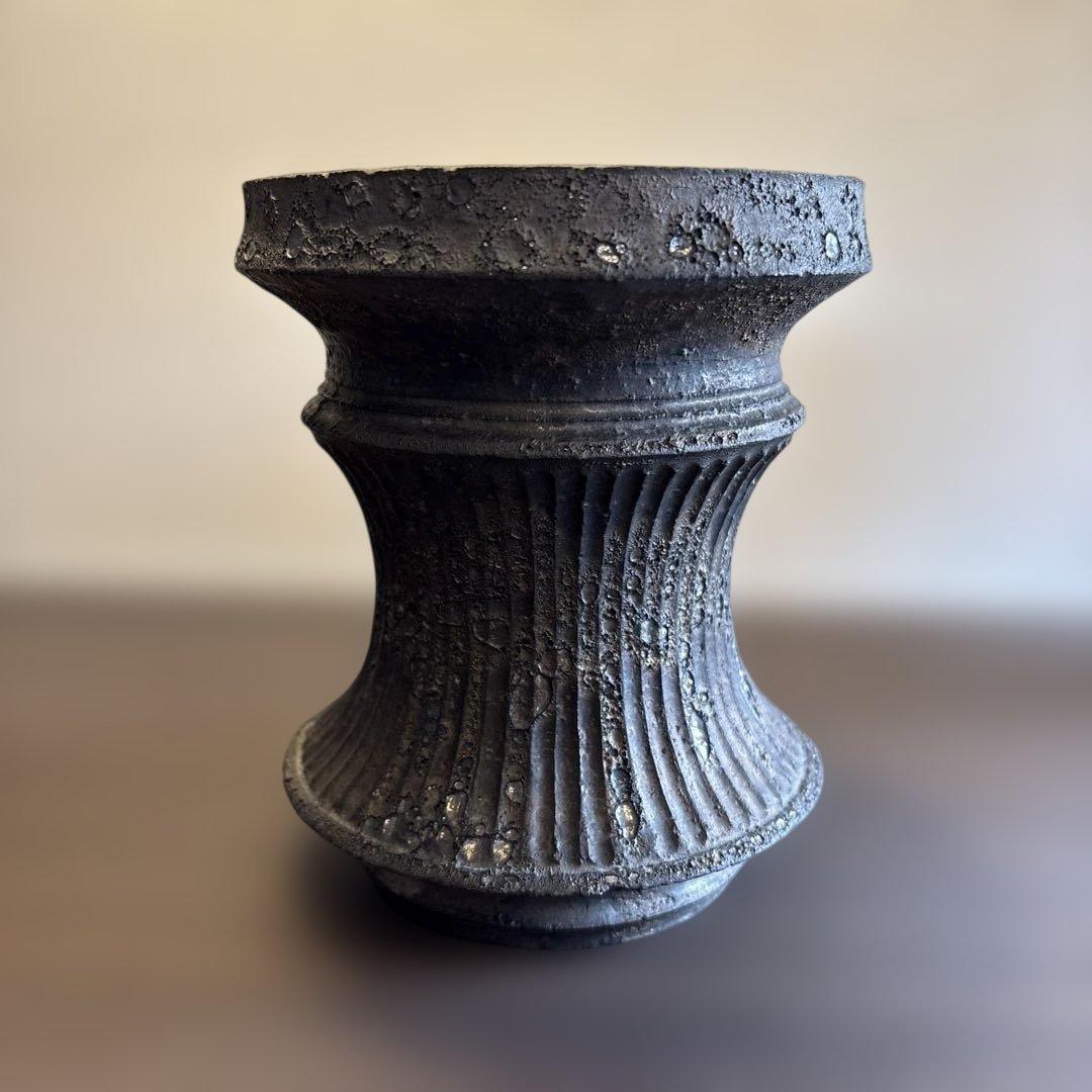 the first industrial 小野瀬一 作家鉢 陶器鉢 鎬