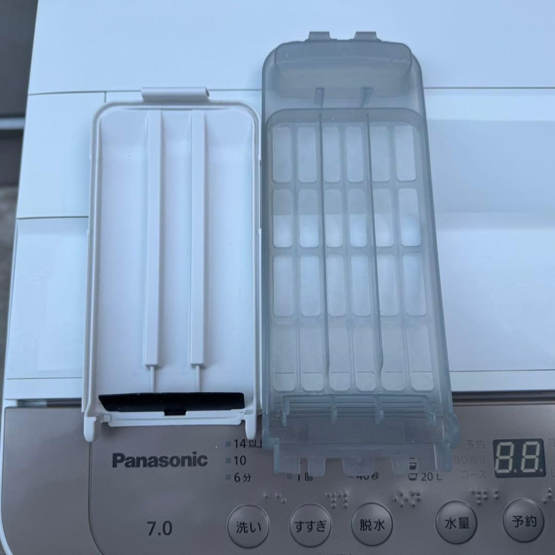 37⭐️2022年製美品★パナソニック　洗濯機　7KG 大容量　大型　一人暮らし
