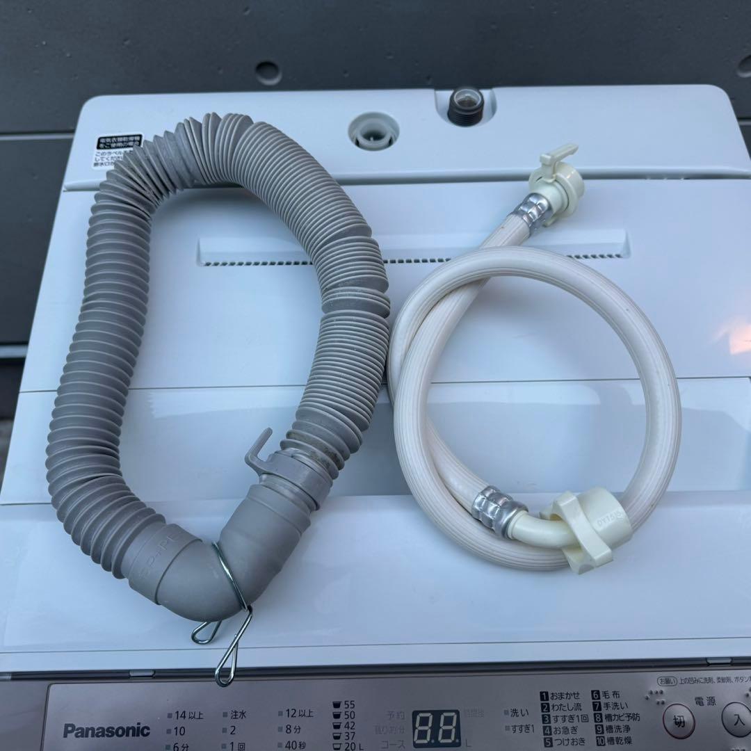 37⭐️2022年製美品★パナソニック　洗濯機　7KG 大容量　大型　一人暮らし