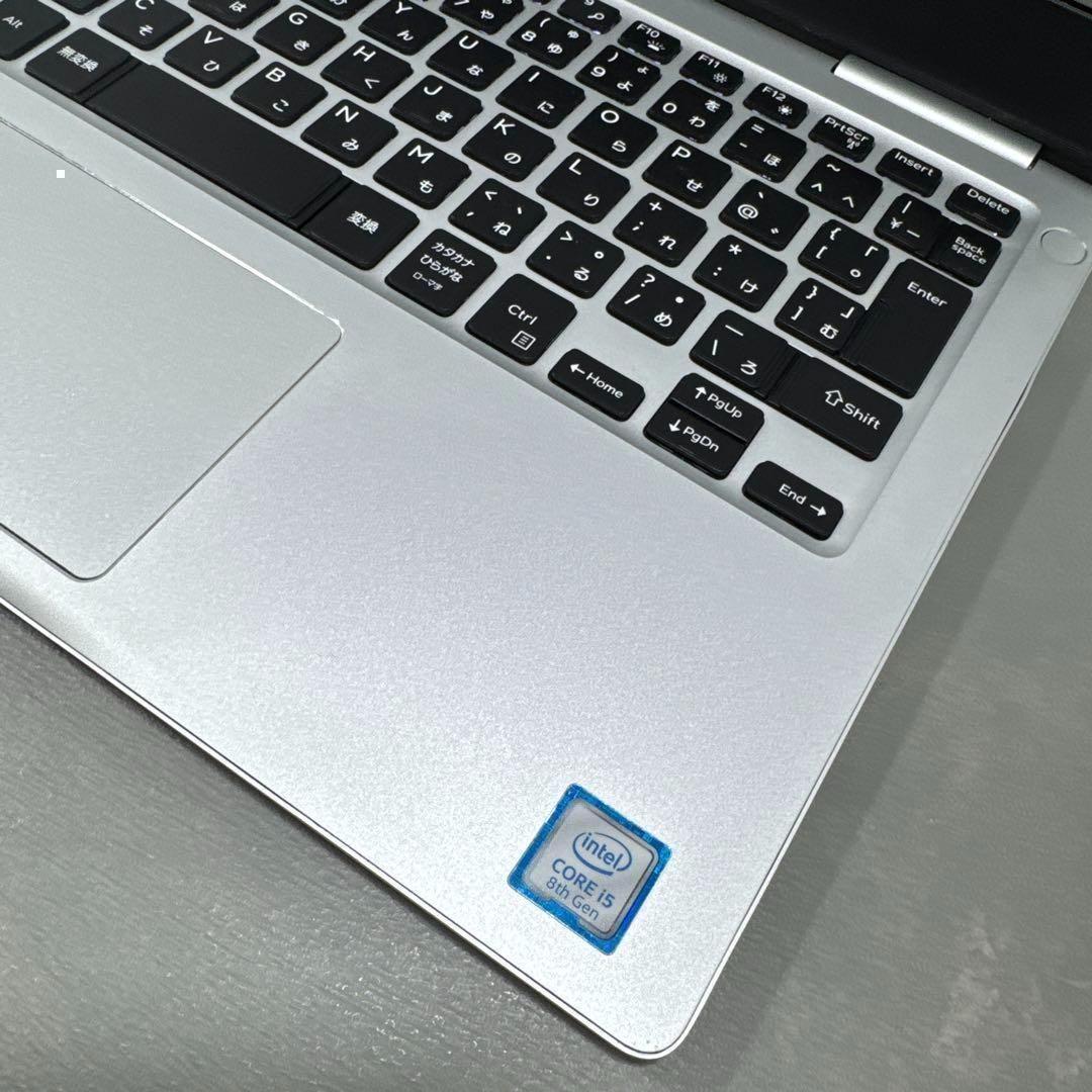 【大人気】DELLプラチナシルバー☘8世代i5☘️新品NVMe512GB