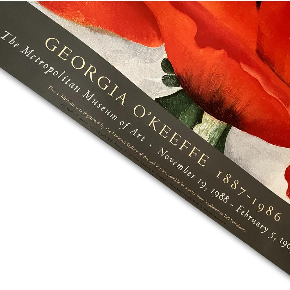 ジョージア・オキーフ ポスター 「Red Poppy」