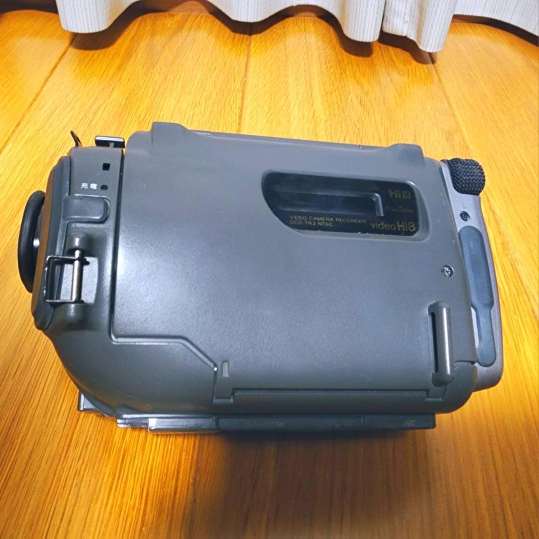 【動作確認済】SONY 高画質 Hi8 ビデオカメラ ステーションセット