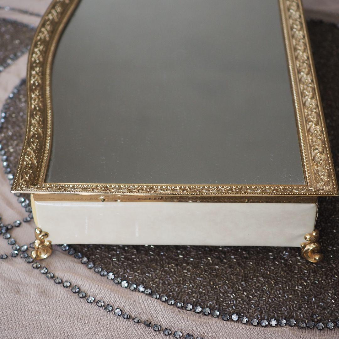 ジュエリートレイ ジュエリーケース 鏡 ミラー SHISEIDO ディスプレイ