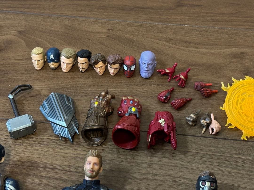 マーベルレジェンド アベンジャーズ アイアンマン　スパイダーマン