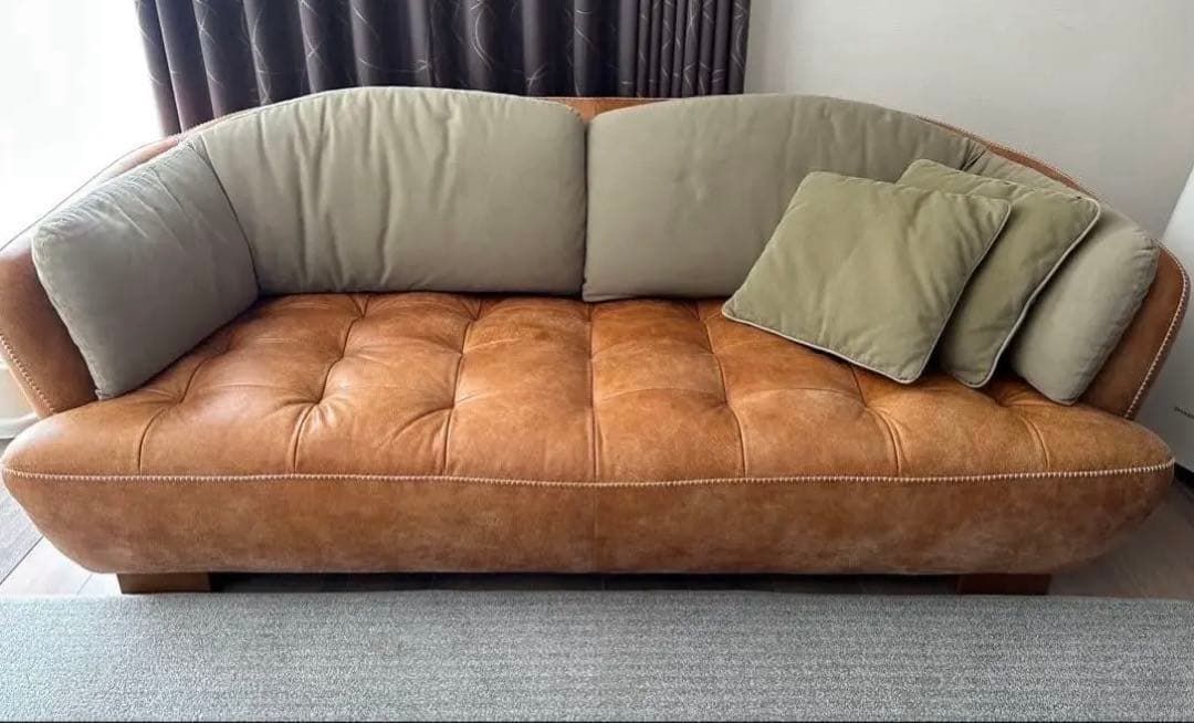 クラッシュゲート3人掛けソファ