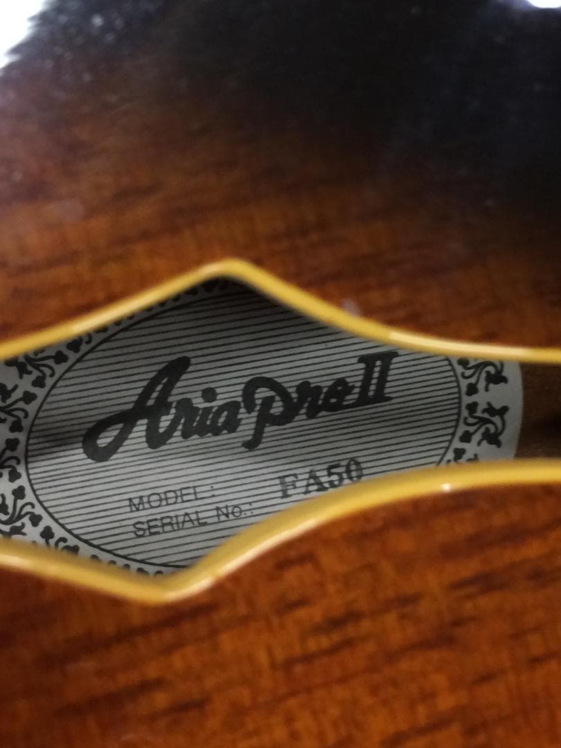 アリア　プロⅡ　FA50 美品希少