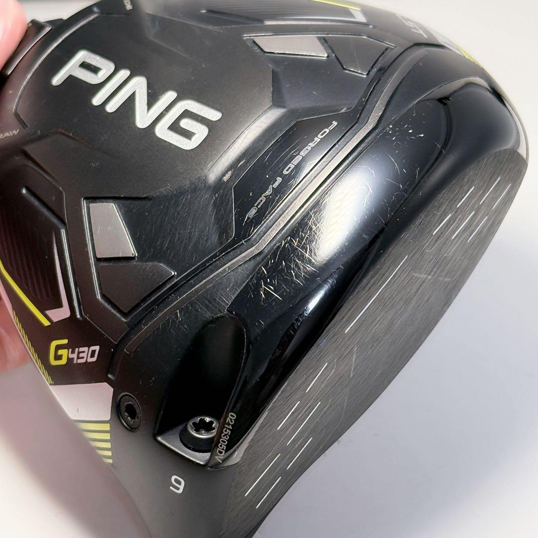 G430LST 9° PING ピン ドライバー ヘッドとカバーのみ