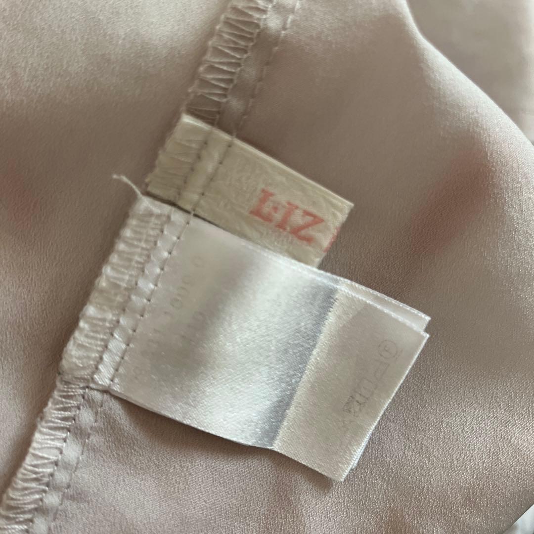 LIZLISA 3つリボンハートチョーカーブラウス ピンク