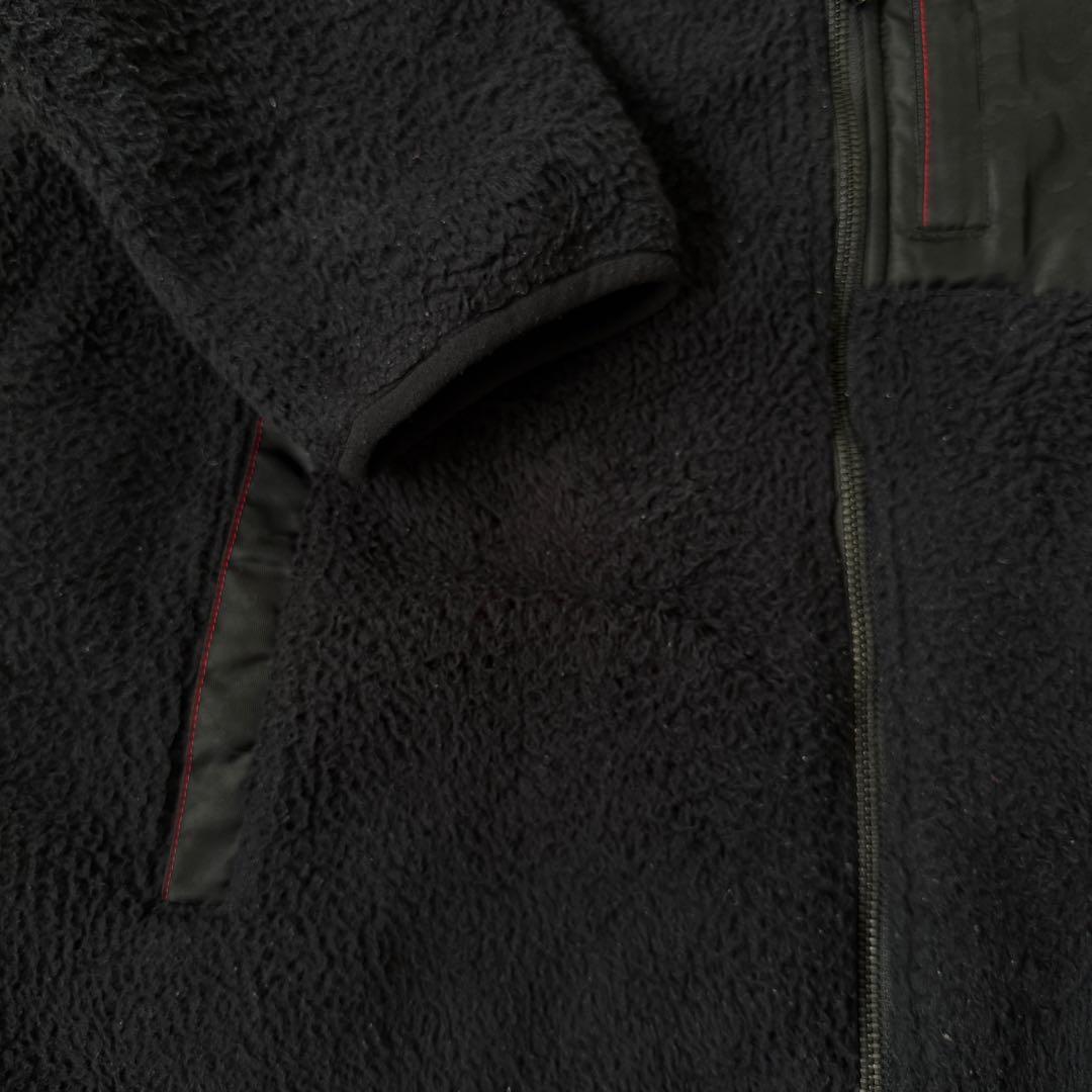 ブリーフィング　フリース　L〜XL相当　黒　ブラック　迷彩　ジャケット　ブルゾン