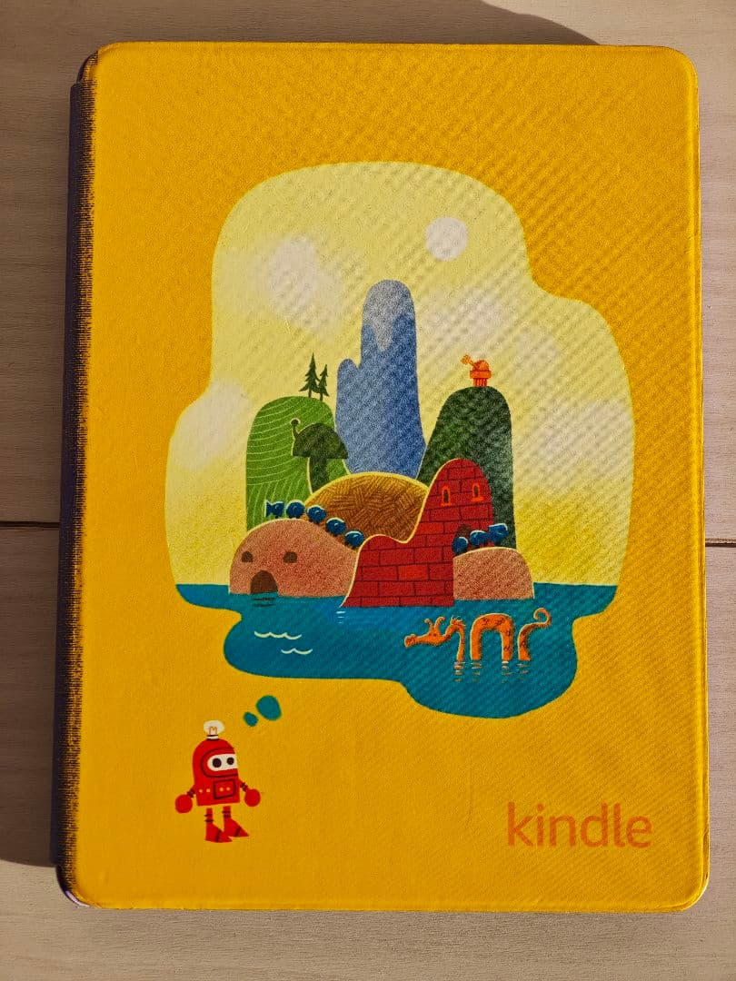 防水 Kindle Paperwhite 8GB 本体 イエローケース付き