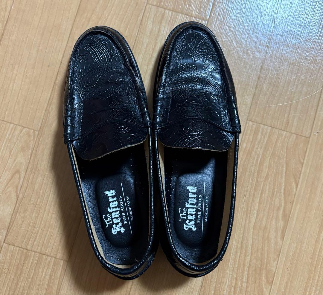 Kenford ケンフォード ローファー ペイズリー