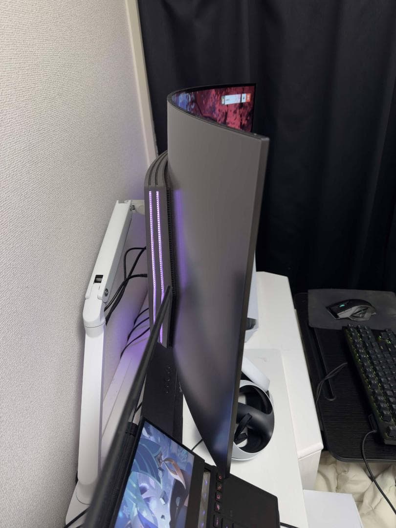 LG ゲーミングモニター UltraGear 45GR95QE-B 44.5\"