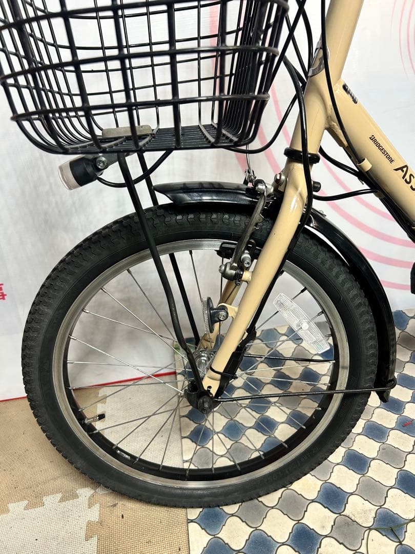 No.623ブリヂストンアシスタファインミニ A0BC18整備済18年製造モデル