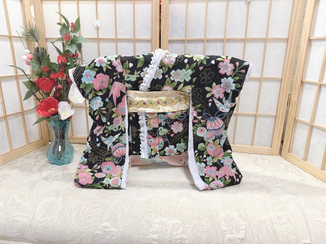 B466.pon2pan2☆犬オーダー2ウェイお着物☆犬お着物☆犬オーダーお着物