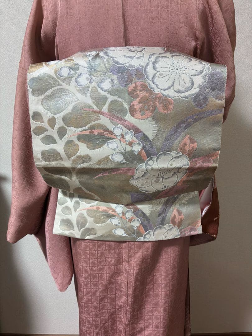 ⁂ Mariangela♥️様⁂【訪問着フルセット】 花柄刺繍 4点セット