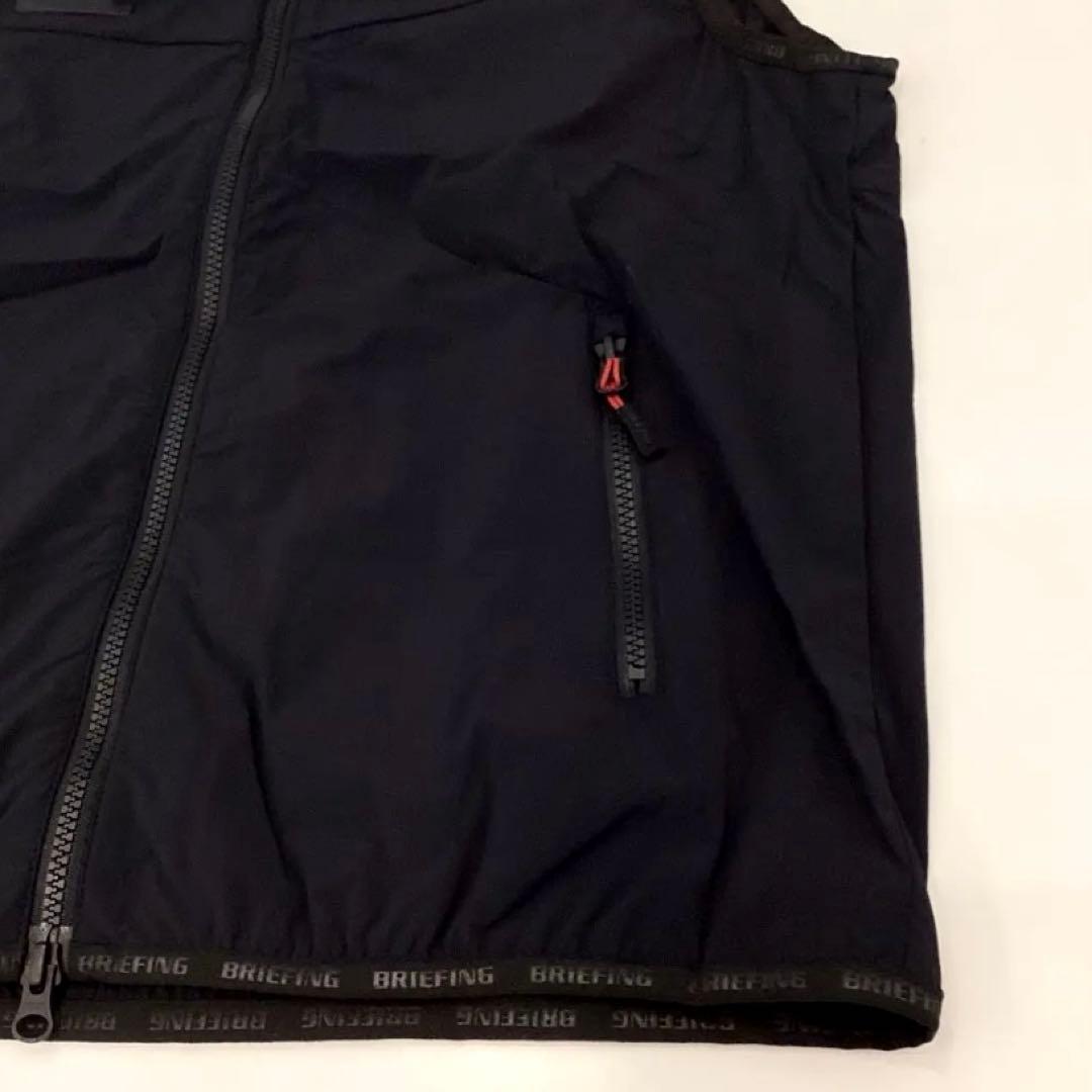 新品　BRIEFING　正規品　MENS WIND VEST ブラック