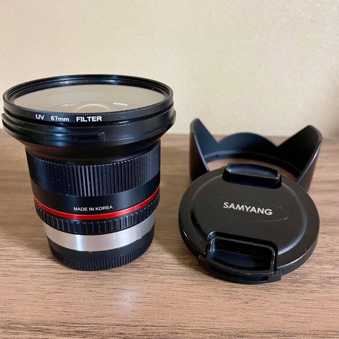 SAMYANG 12mm F2.0 NCS CS (フジフイルムX用) ブラック