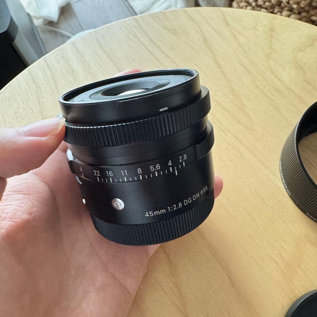 SIGMA 45mm F2.8 DG DN（Eマウント）即購入OK