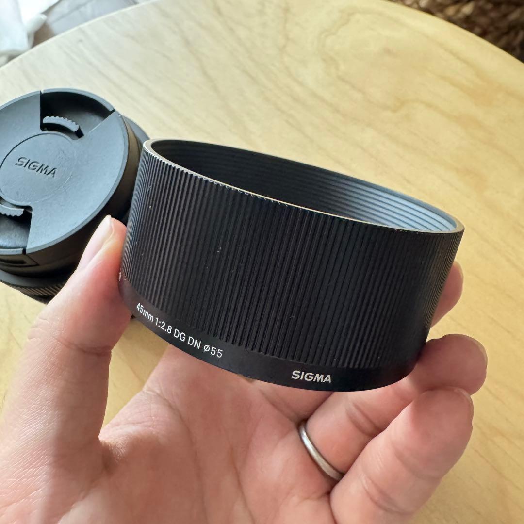 SIGMA 45mm F2.8 DG DN（Eマウント）即購入OK