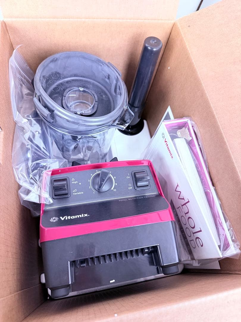 【未使用新品♪】VITAMIXバイタミックスTNC5200 レッド