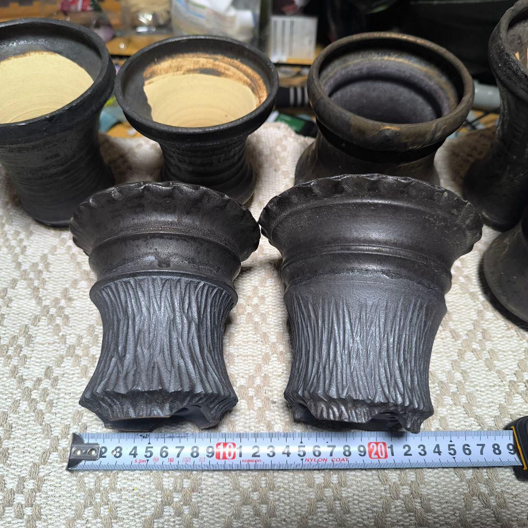 笠間焼 陶器鉢 陶炎祭 植木鉢 7個セット