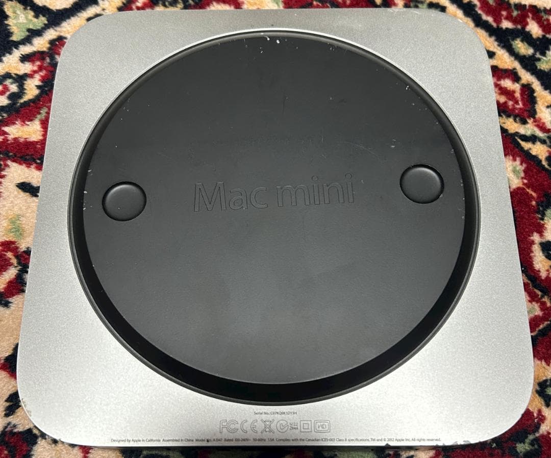 Macデスクトップ Apple Mac mini Late2012 I7-2.6Ghz 16GB