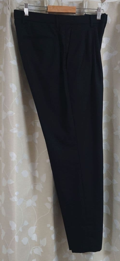 美品MBハイエンド尾州ウールＭサイズセットアップジャケットズボンブラック