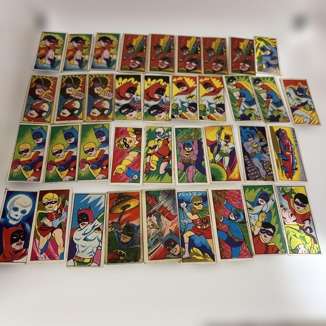 メンコ めんこ　バットマン　当時物　シート　未切断