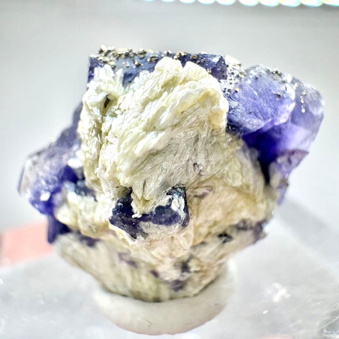 584 中国 内モンゴル産 フローライト&パイライト