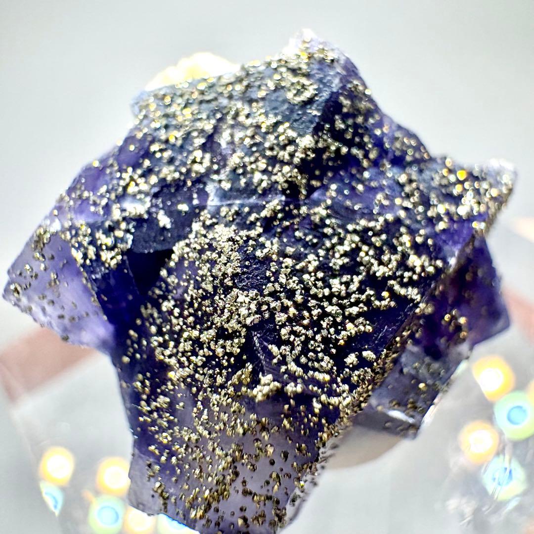 584 中国 内モンゴル産 フローライト&パイライト