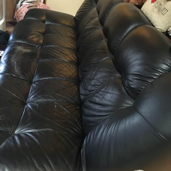 高級本革4人掛けソファーベッド 大型配送料含む　大塚家具　最終値下げ！！