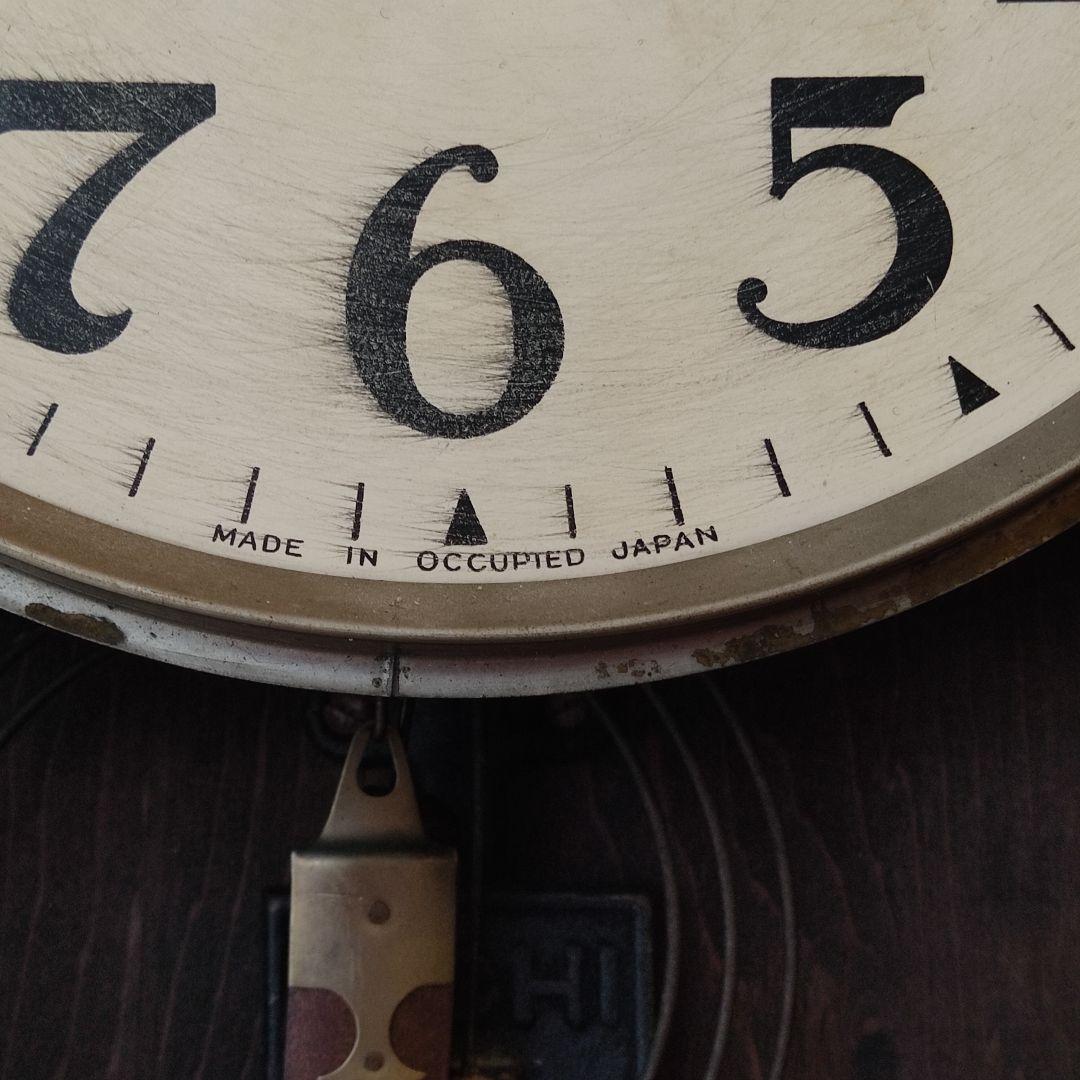 柱時計 アンティーク Made in Occupied Japan