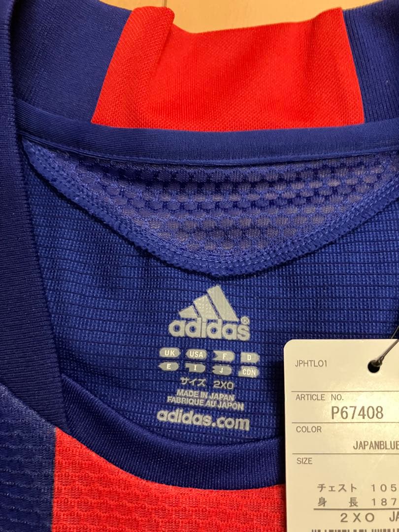 サッカー　日本代表　ユニフォーム　オーセンティック　実使用　支給　2010年