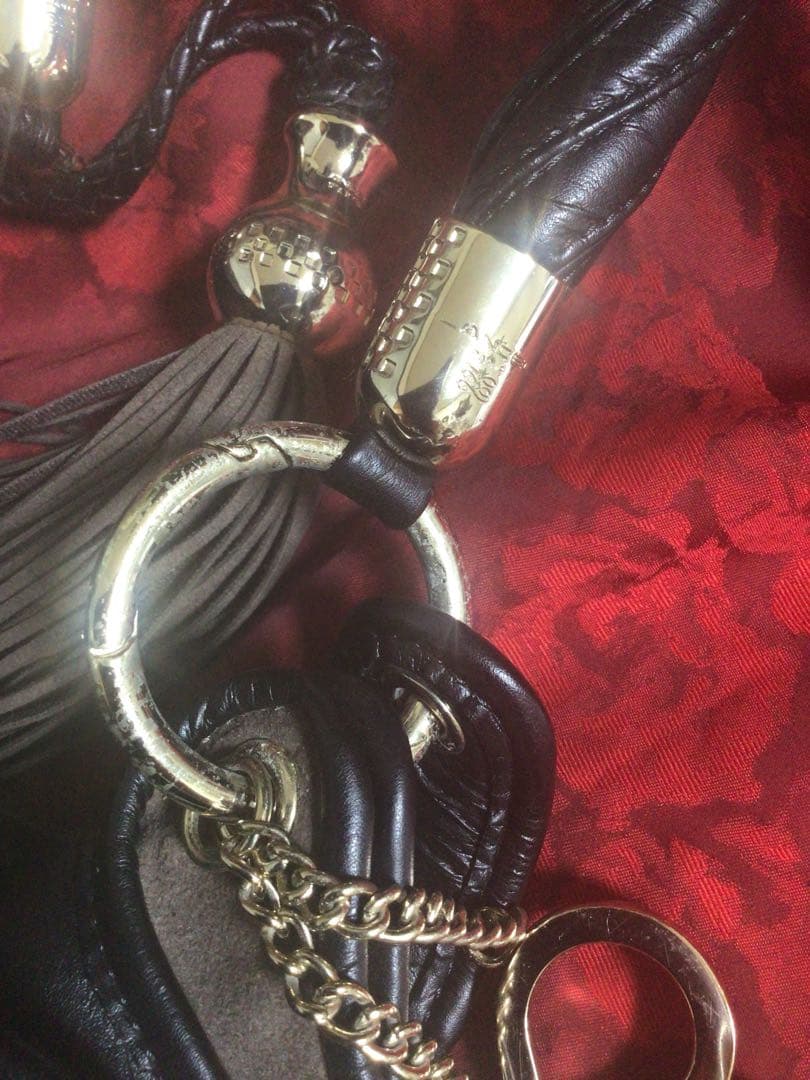 ランセルLANCELブリジットバルドー2WAYバッグ スエード バケット型