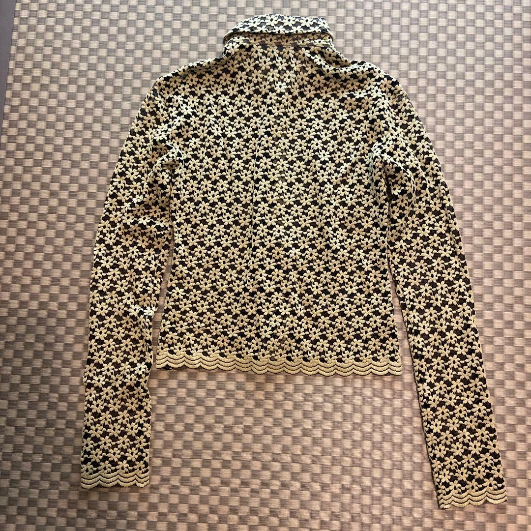 CLANE 3D FLOWER LACE SHIRT 新品　M