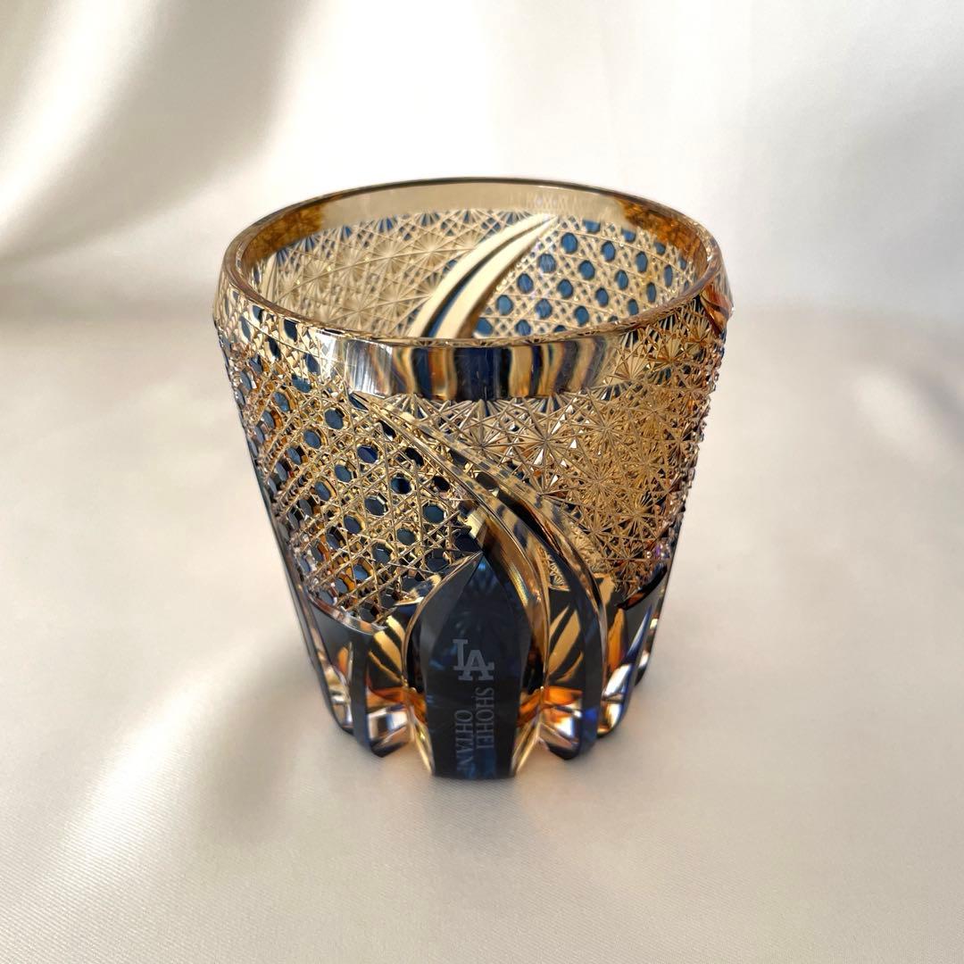 【希少】大谷翔平×江戸切子 ロックグラス 300個限定生産 新品未使用