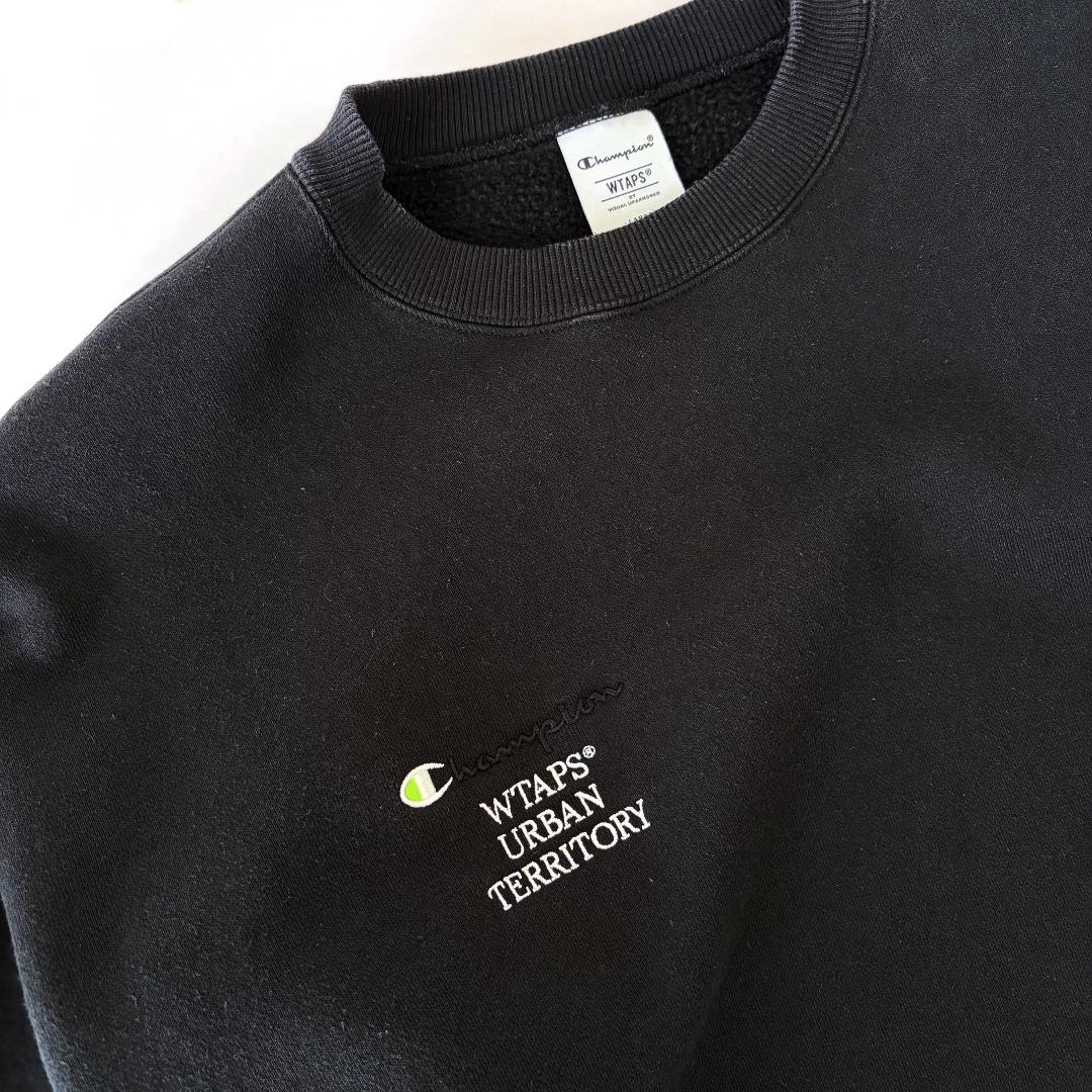 【超美品】WTAPS × Champion ACADEMY/CREW NECK