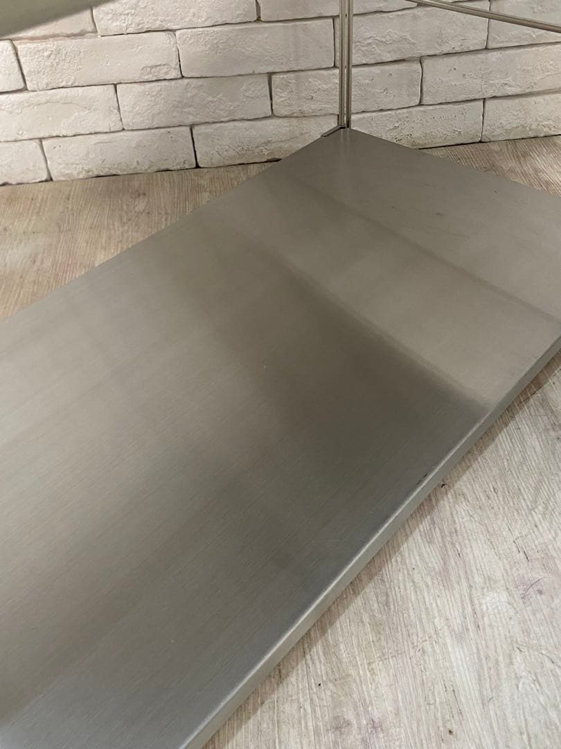 【東京都内23区配送無料】無印　ステンレスユニット　メタルラック　棚　陳列　収納