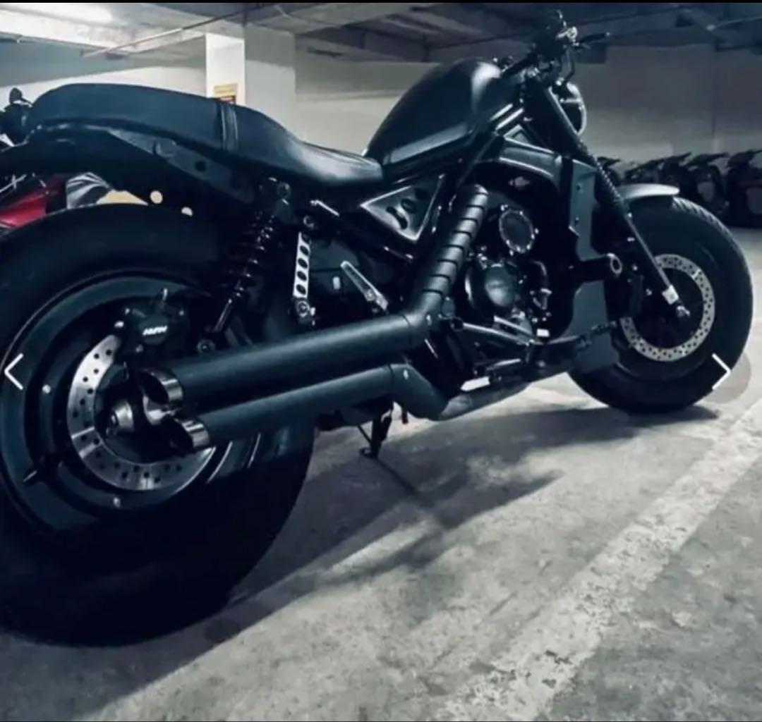 最新商品　ホンダ レブル250 500 マフラー Gem classic V2