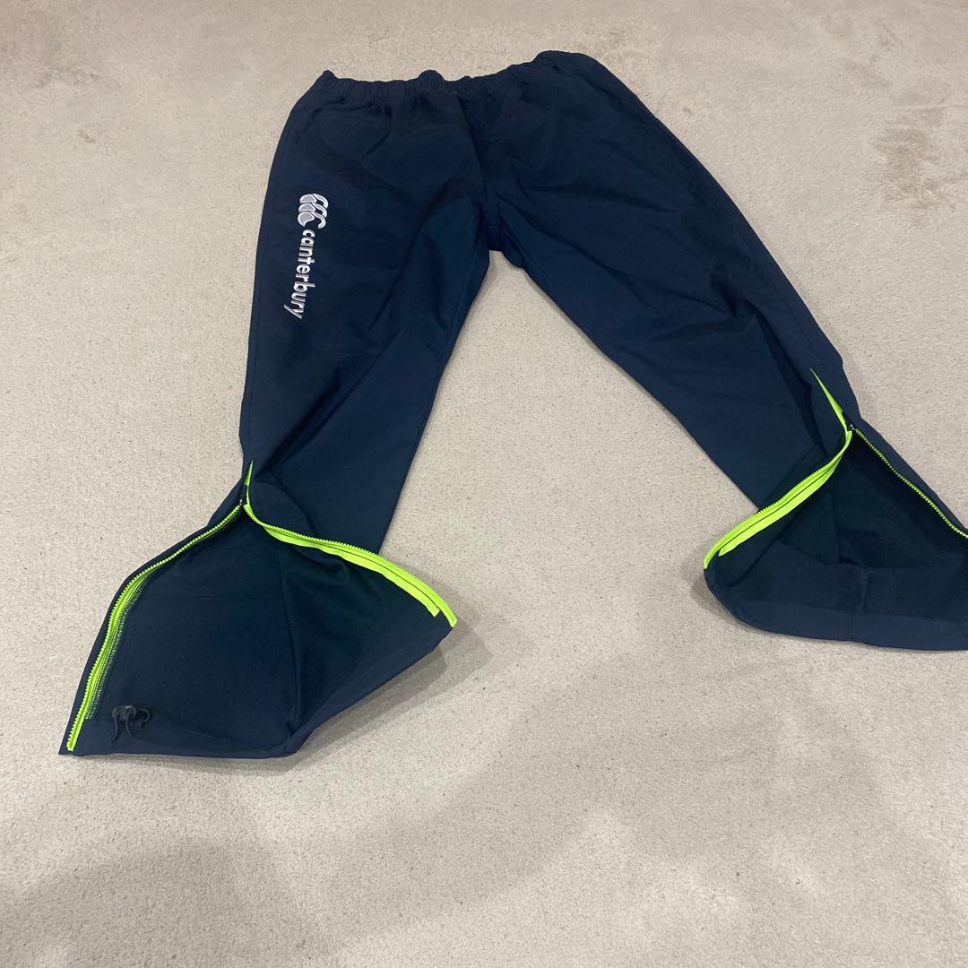 美品 カンタベリー上下セットアップ プラクティスプルオーバー Mサイズ ネイビー