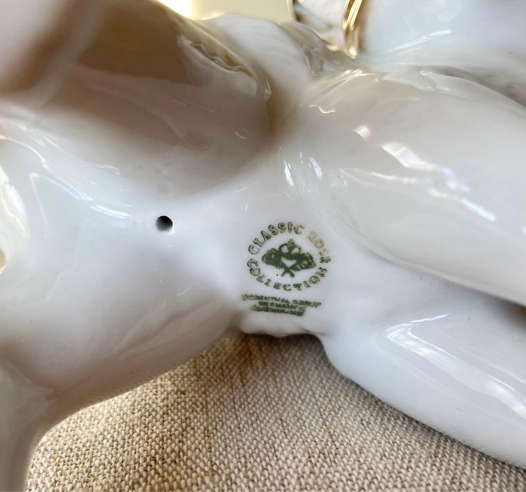 完品　美品　ローゼンタール　振り返る猫のフィギリン　ドイツ　ヴィンテージ