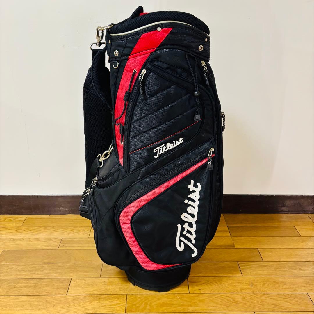 【希少品】タイトリスト キャディバッグ 送料込み 8分割
