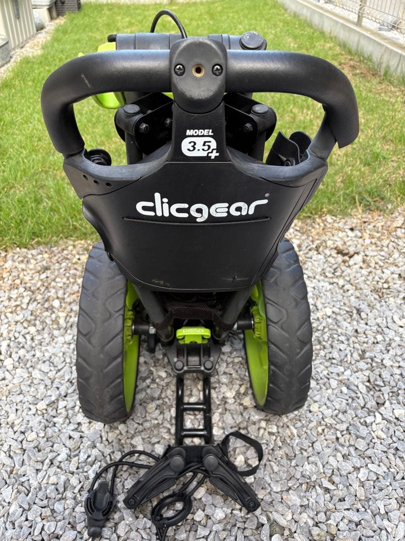 clicgear: ゴルフ手押しカート(折りたたみ式) 豪