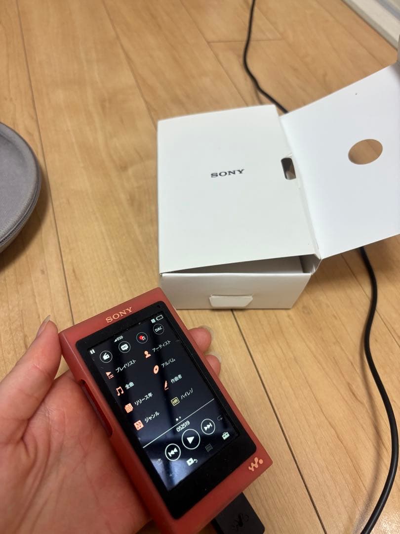 Sony NW-A40ウォークマン　USB-C 箱と充電器付き