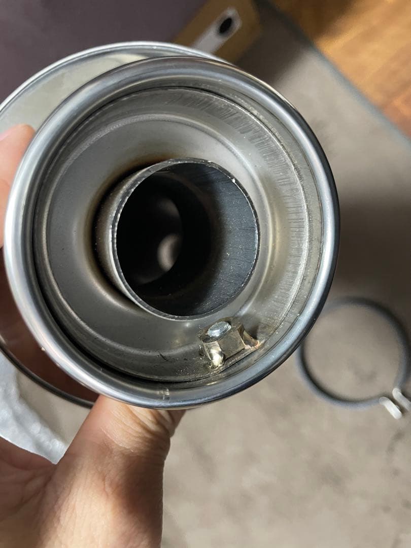 P’s supply ピーズサプライ カーボンサイレンサー 60.5 未使用