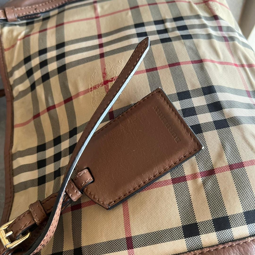 ⭐️BURBERRY⭐️バーバリー トートバッグ ノバチェック シャドーホース