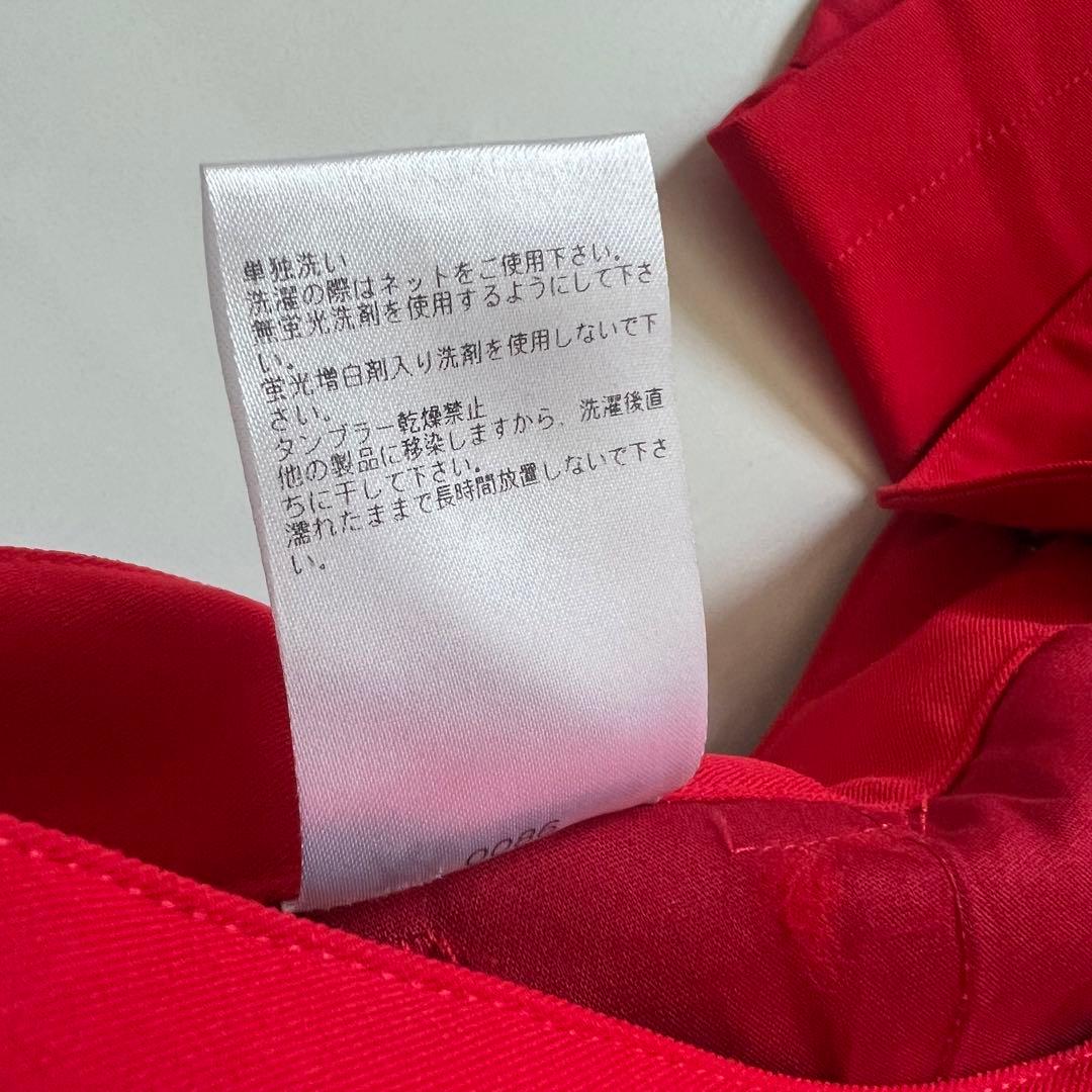 Russeluno ラッセルノ　刺繍　ハーフパンツ　メンズ　ゴルフ　XL 6 赤