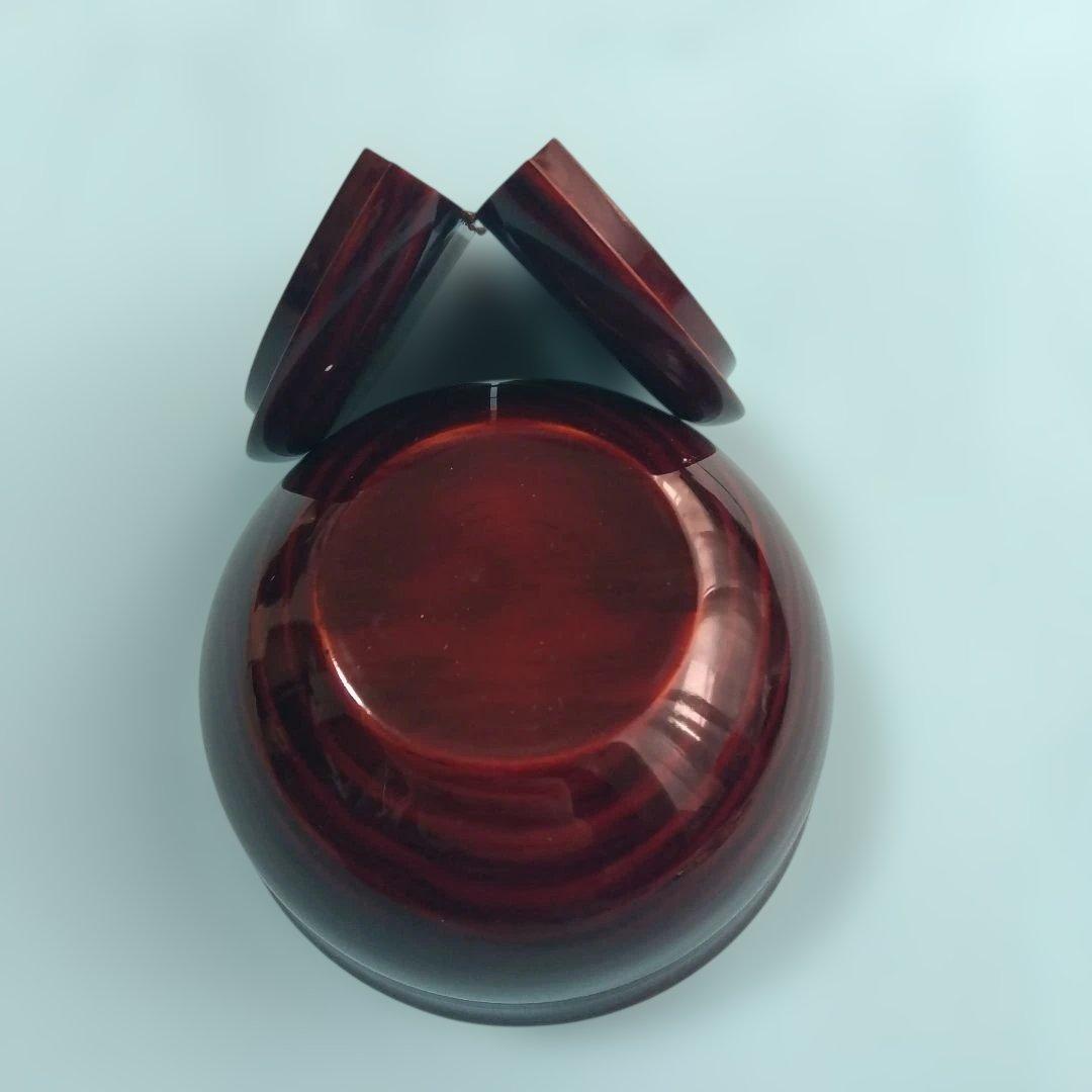 茶道具　棗　老松