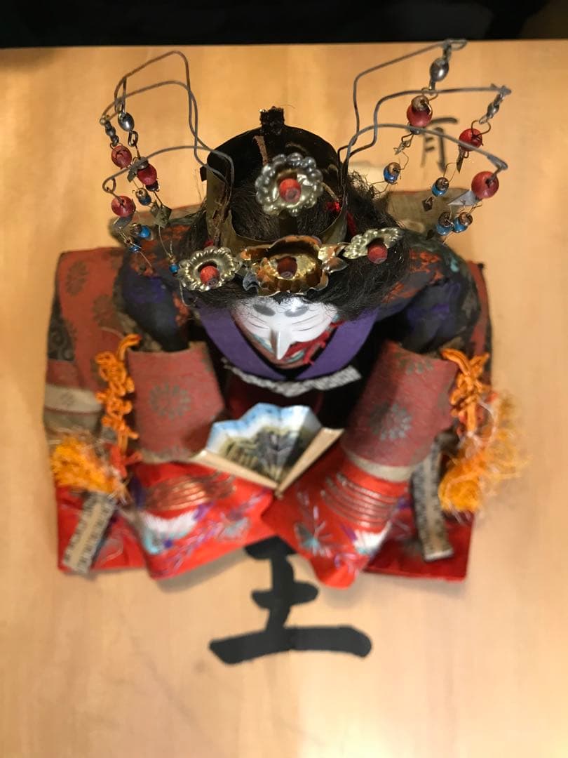 美形瓜顔　雛人形　京都料亭所有の明治期有職親王飾り　大きいサイズ木箱付