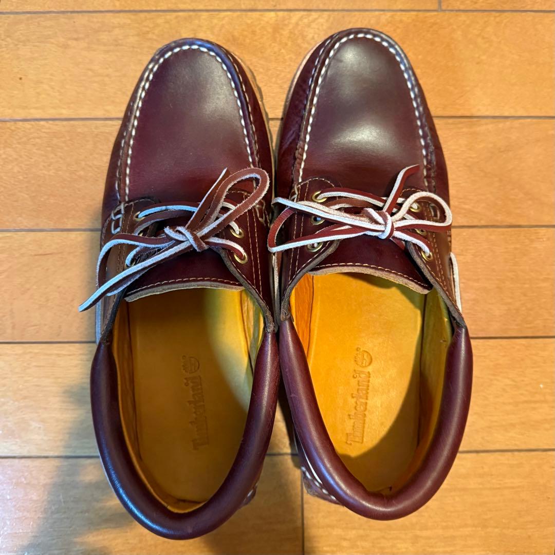 【ジリアン】Timberland 3 eye Burgundy 25cm